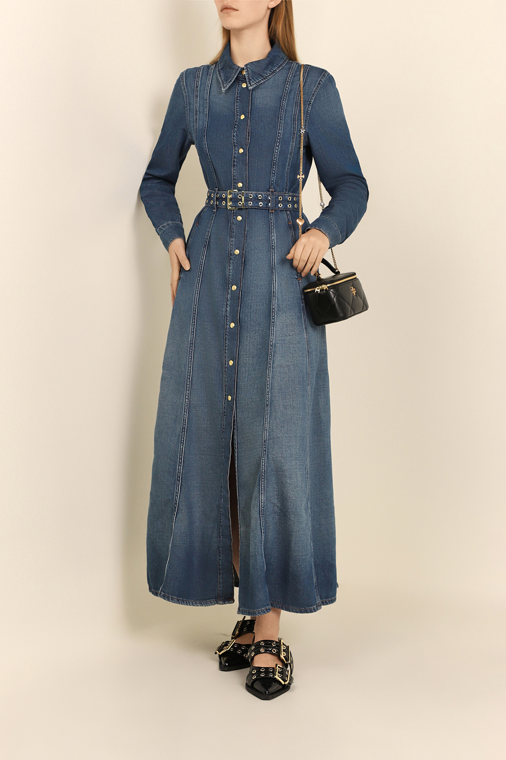 שמלת ג'ינס מקסי